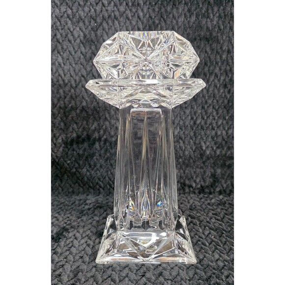 PartyLite Quad Prism Pedestal Candle Holder with Tealight Insert – Early 2000s - Picture 4 of 14